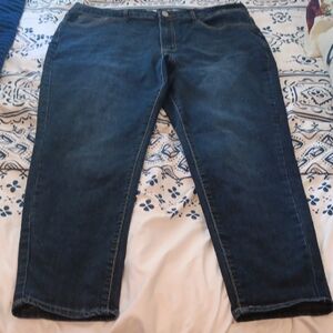 SHEIN Women's Dark Blue Skinny Very Stretchy Jeans